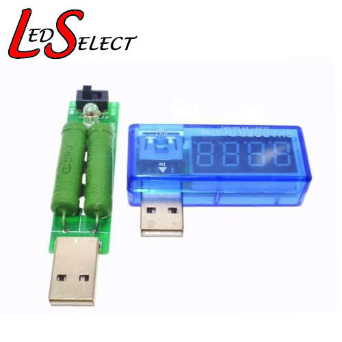 USB Mobile Phone Charging Voltmeter Ammeter + USB Load Resistor **IN STOCK**