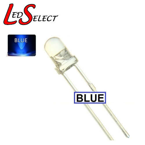 5mm Led Blue Water Clear **LOCAL STOCK**