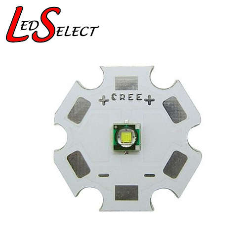 Cree Led 3W XPE Cool White 6-6500K on 20mm Aluminium Base Plate **LOCAL STOCK**
