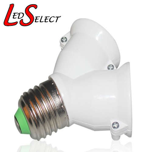 E27 1 to 2 Light Bulb Splitter **LOCAL STOCK**