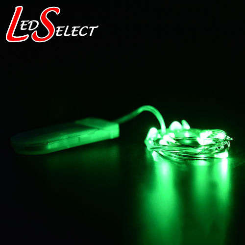 Fairy LED Lights Waterproof Green 2Mtr **IN STOCK**