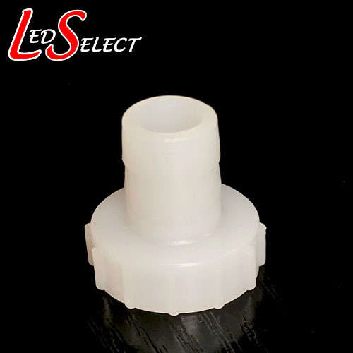 Pump Fitting Hose 1/2" BSP to Tail 12mm White **LOCAL STOCK**