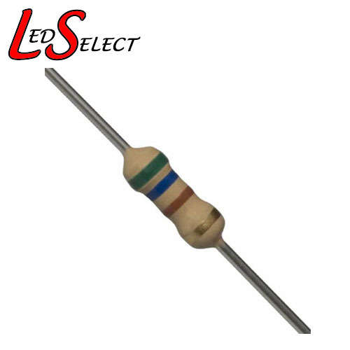 Resistor (560 Ohm - 0.25W ) for 1x 5mm Led **IN STOCK**