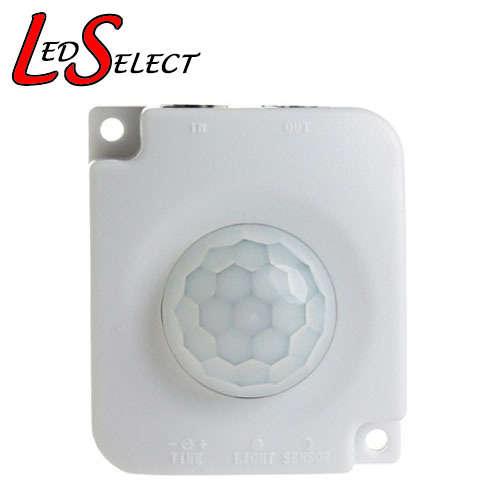 Sensor Motion Dome Small SQ White Strip 6-24V 8A  **IN STOCK**