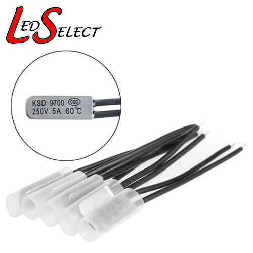 Temperature Switch 60deg Normally Closed KSD9700 **LOCAL STOCK**