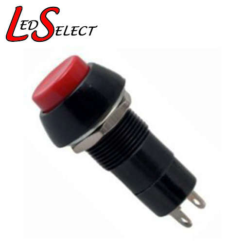 Switch Push Button Latching Self Locking 12mm Red **LOCAL STOCK**