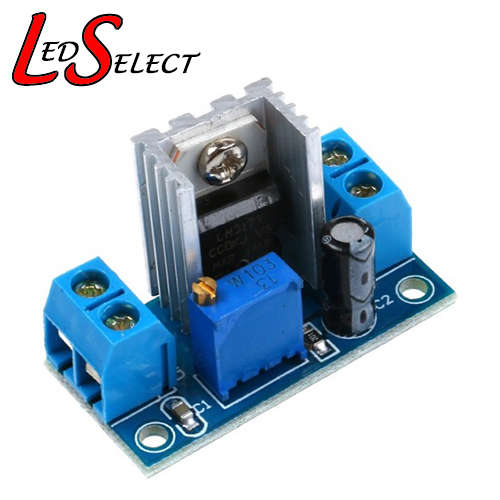 DC Step Down Linear Voltage Regulator 4.2-40V to 1.2-37V LM317 **LOCAL STOCK**