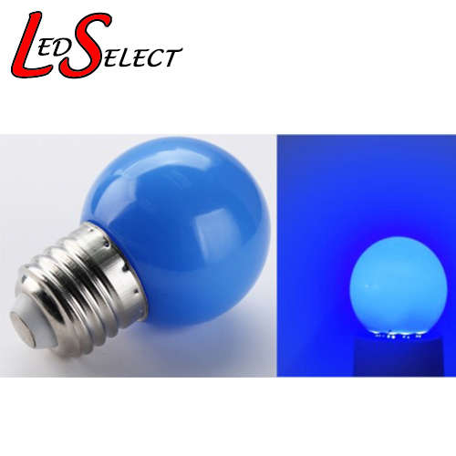 LED Light bulb E27 220V Blue Colour **IN STOCK**