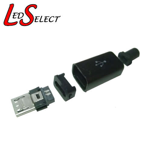Micro USB Connector 5 Pin Male Plug 4PC **LOCAL STOCK**