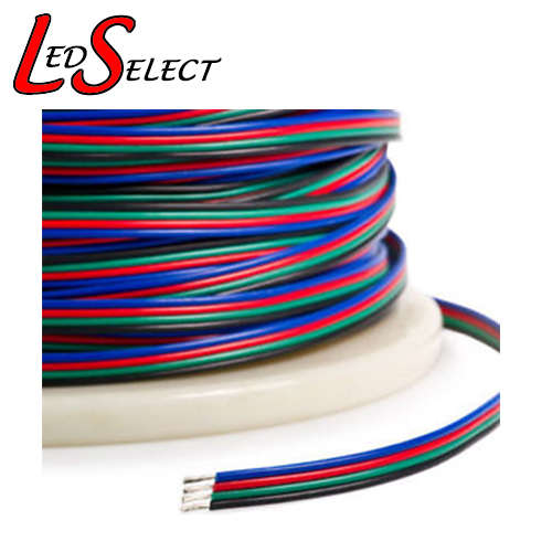 RGB 4 Pin Flexible Copper Tinned Cable Wire **LOCAL STOCK**