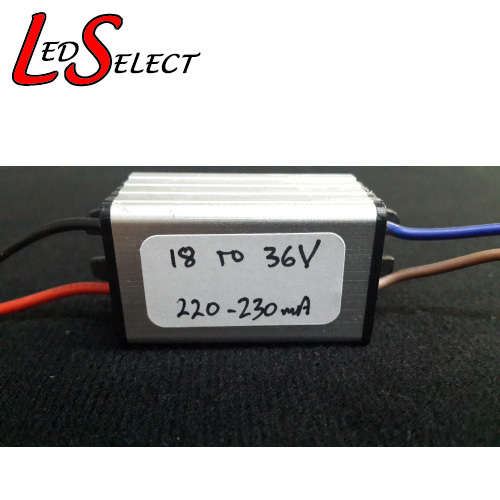 Led Driver 1W (5-10 leds) 220mA Waterproof **IN STOCK**