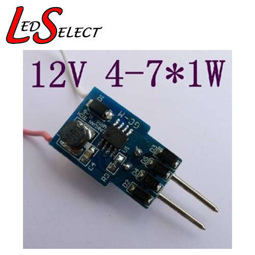 LED Driver 1W for (4 to 7) 1W Leds 12V MR16 **LOCAL STOCK**