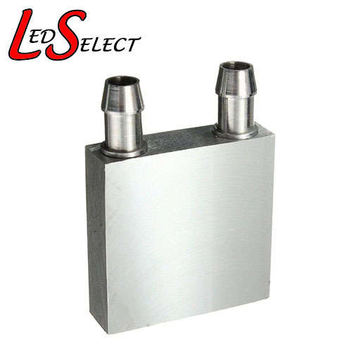 Heatsink Aluminium Water Cooling Block for Peltier 40 x 40 x 12mm **LOCAL STOCK**