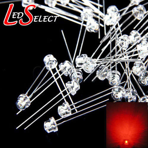 5mm Led Red Wide Angle **IN STOCK**