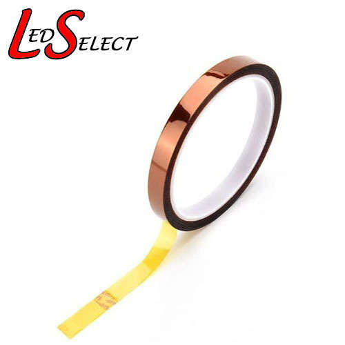 Heat Resistant Polyimide Tape 10mm Wide 30mtr Roll **LOCAL STOCK**