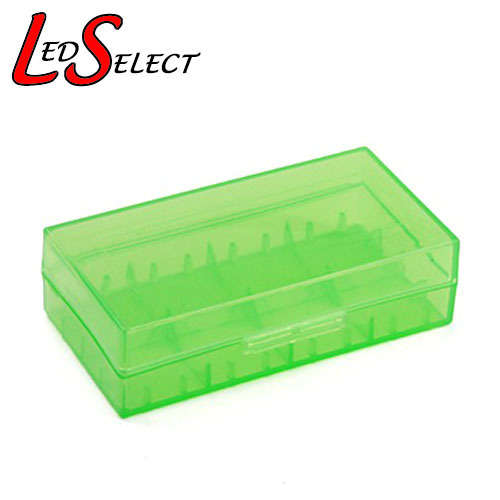 Battery 18650 Holder Storage Box Green **IN STOCK**