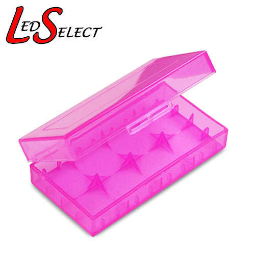 Battery 18650 Holder Storage Box Pink **LOCAL STOCK**