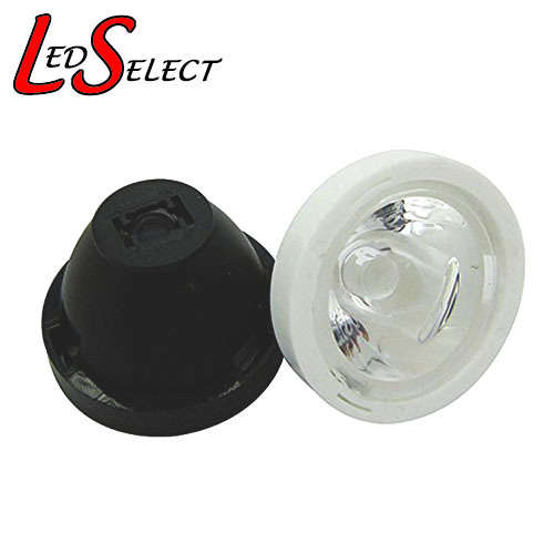 Cree Led Lens Clear 60 Deg Black for XPE and XTE Led **IN STOCK**