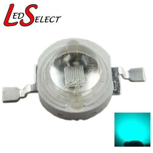 3W Led Cyan 490-495nm **IN STOCK**
