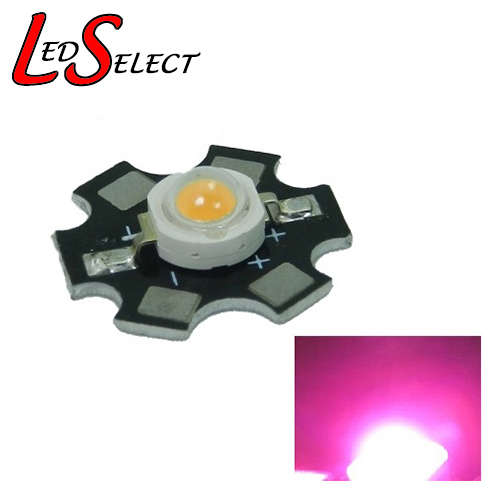 1W Led Plant Grow Full Spectrum Chip on Aluminium Base **IN STOCK**