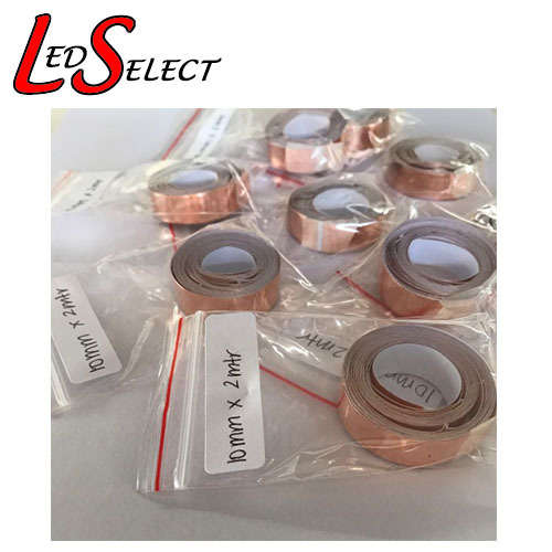 Copper Conductive Foil Tape 10mm 2mtr **IN STOCK**