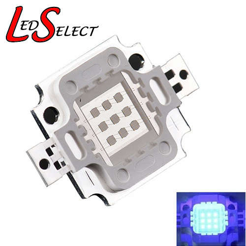 10W Led UV Ultraviolet 395-405nm (9-10.8V/ 900mA) **LOCAL STOCK**
