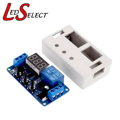 Delay Cycle Timer Switch Module 0-999 seconds/minutes 3 button + Case **IN STOCK**