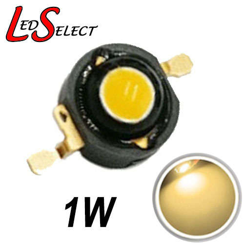 3W Led Warm White 3500K Black Body **LOCAL STOCK**