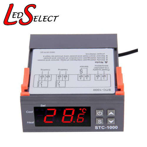 Digital Temperature Controller STC1000 Thermostat 220V **LOCAL STOCK**