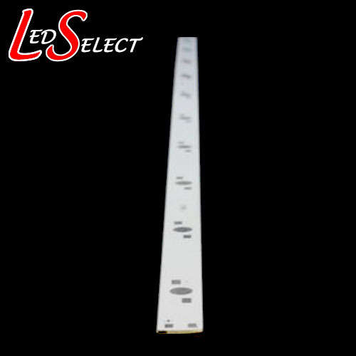 Aluminium Circuit Board for 10 Leds (1W, 3W,or 5W) 500x10x1mm **LOCAL STOCK**