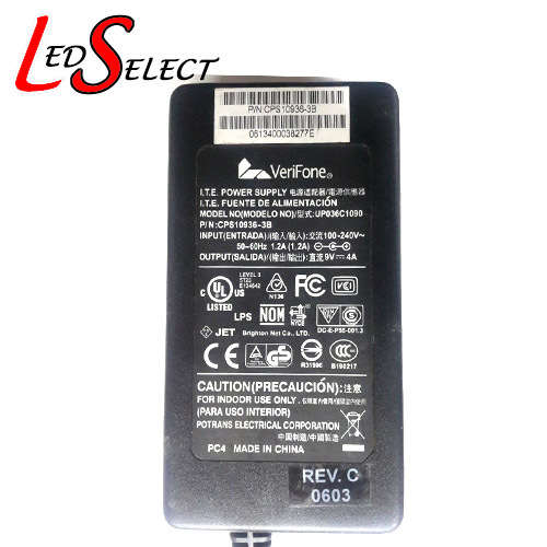 Power Supply Adapter 9V 4A **IN STOCK**