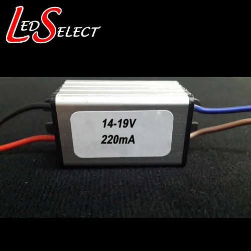 Led Driver 1W (4-5 leds) 220mA Waterproof **IN STOCK**