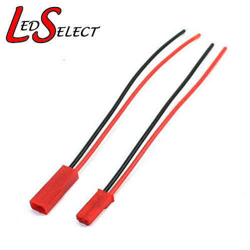 Connector JST 2Pin Wire Red Set **LOCAL STOCK**