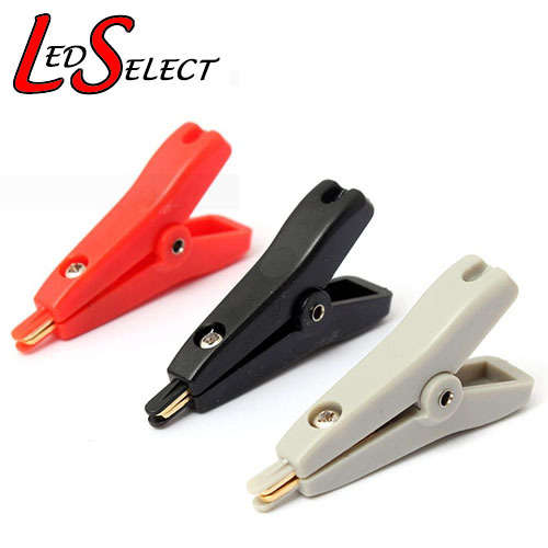 Alligator Kelvin Test Clips 50mm (Pack of 3) **IN STOCK**