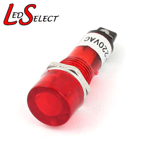 Led Signal Light Red 10mm 220V AC **LOCAL STOCK**