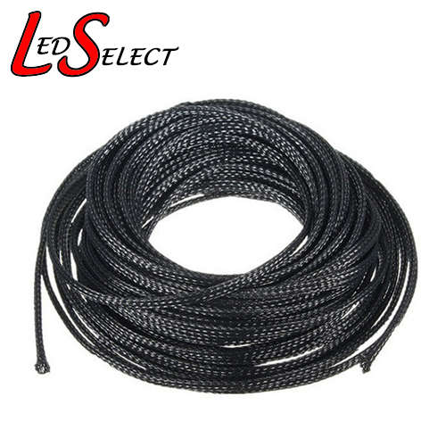 Wire Sleeving 4mm Black **LOCAL STOCK**
