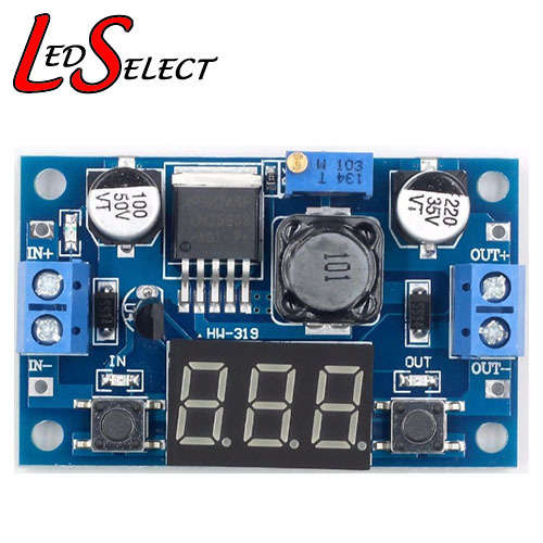 Step Down Buck Converter Charger Voltage 2A with Display LM2596 **IN STOCK**