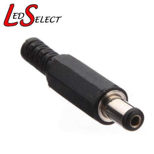 DC Male Power Plug 5.5mm x 2.1mm Connector Short 9mm **LOCAL STOCK**
