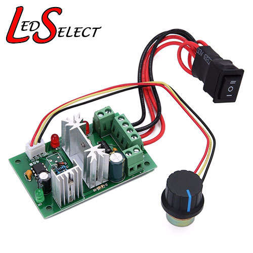 Controller Motor Speed Controller PWM 6-30V 6A + Reverse Switch **LOCAL STOCK**