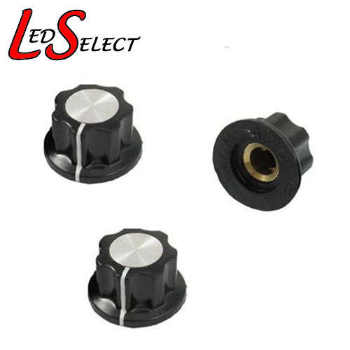Dimmer Knob 6mm Shaft with Screw **LOCAL STOCK**