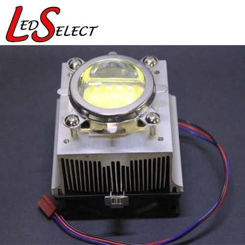 Heatsink & 12V Fan With 90-120Deg Lens for 100W Led **LOCAL STOCK**
