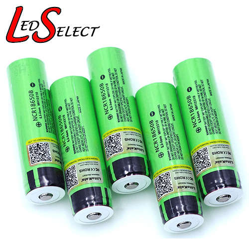 Battery 3.7V Li-ion 18650 Panasonic NCR18650B 3400mA + Protection **IN STOCK**
