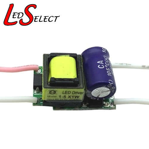 LED Driver 1W for (1-5 Led) 220V AC Open **LOCAL STOCK**