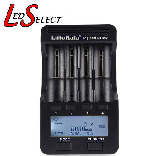 Battery Charger Capacity Tester Liitokala Lii-500 18650 Lithium Ion NiMH NiCD **LOCAL STOCK**