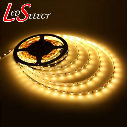 Led Strip Light 5050 Warm White Non-Waterproof 60 Led p/mtr 14.4W p/mtr **LOCAL STOCK**