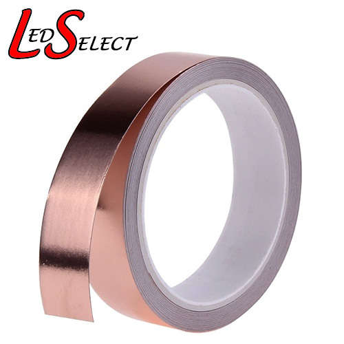 Copper Conductive Foil Tape EMI Shielding 25mm 1mtr Length **LOCAL STOCK**