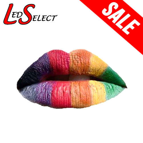 SALE - Cell Phone Finger Socket Holder Rainbow Lips -  **IN STOCK**