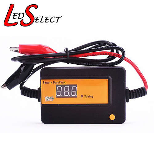 Battery Desulfator Auto Pulsing 12V 24V 36V 48V + Clips **LOCAL STOCK**