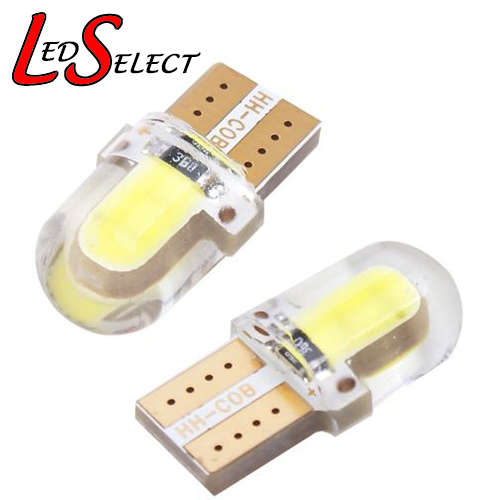 Car LED T10 Cool White 8 SMD 1210 Wedge **LOCAL STOCK**