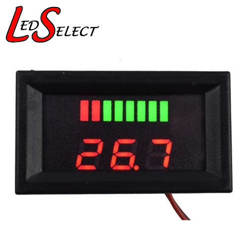 Voltmeter Digital 12V DC Display Level Indicator (Broken leg) **LOCAL STOCK**